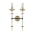 Dimond Lighting Orion Two Light Sconce | Modishstore | Wall Lamps