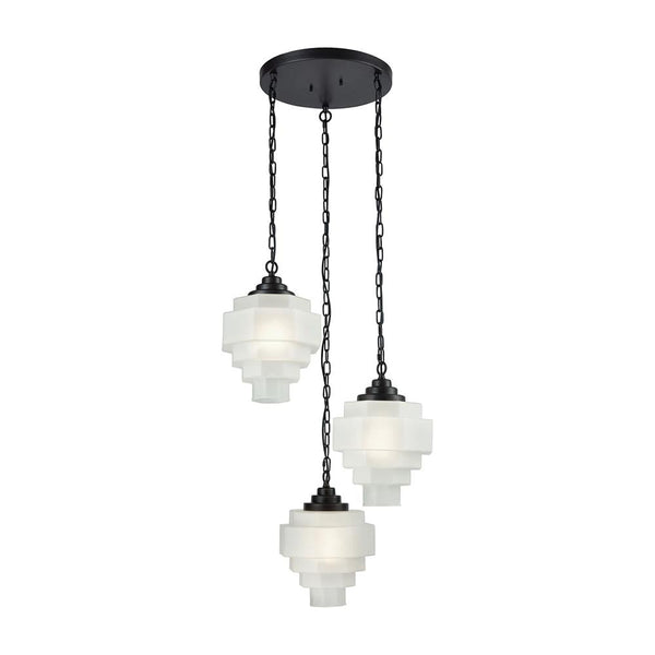 Dimond Lighting Duke Triple Pendant | Modishstore | Pendant Lamps