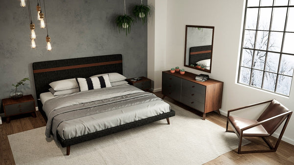 Vig Furniture Nova Domus Dali Modern Walnut Mirror | Modishstore | Mirrors-2
