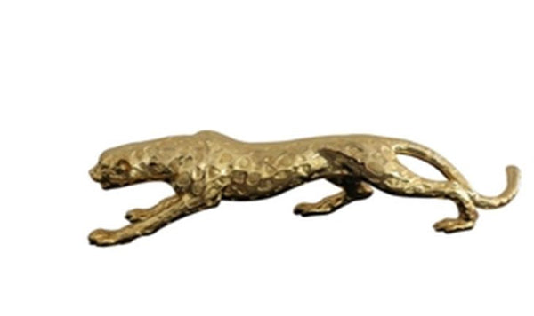 Vig Furniture Modrest Jaguar Modern Gold Sculpture | Modishstore | Sculptures