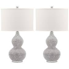 Safavieh Nicole Bead Base Lamp | Table Lamps |  Modishstore  - 2
