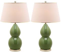 Safavieh Jill Double - Gourd Ceramic Lamp | Table Lamps |  Modishstore  - 5