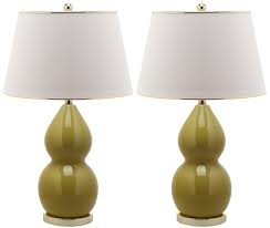 Safavieh Jill Double - Gourd Ceramic Lamp | Table Lamps |  Modishstore  - 6