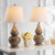 Safavieh Cybil Double Gourd Lamp | Table Lamps |  Modishstore  - 12