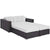 Modway Convene 4 Piece Outdoor Patio Daybed | Outdoor Patio Daybed | Modishstore-17