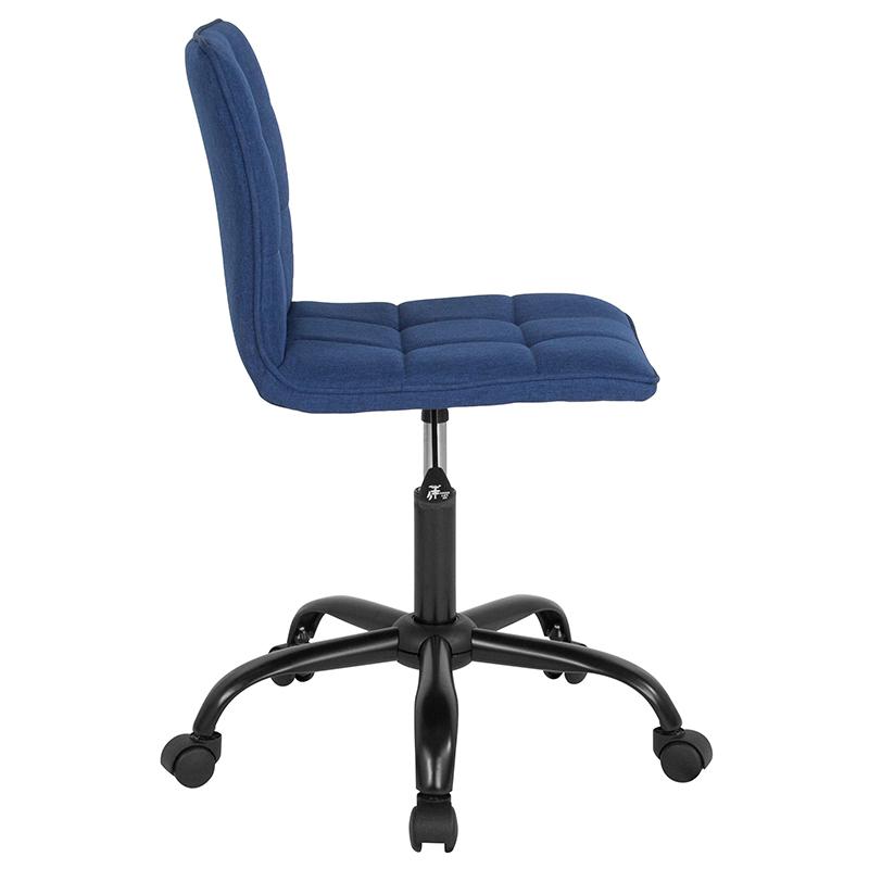 Sorrento Home And Office Task Chair In Blue Fabric By Flash Furniture | Office Chairs | Modishstore - 2