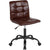 Sorrento Home And Office Task Chair In Brown Leathersoft By Flash Furniture | Office Chairs | Modishstore