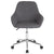 Cortana Home And Office Mid-Back Chair In Dark Gray Fabric By Flash Furniture | Office Chairs | Modishstore - 4