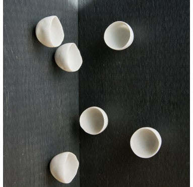 Gold Leaf Design Group Seed Wall Play - Cream Set of 20 | Wall Decor | Modishstore