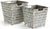 Galvi Planters “ Set of 2 by Napa Home & Garden
