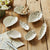 Tozai Home S/7 Small Silver Foliage Dishes