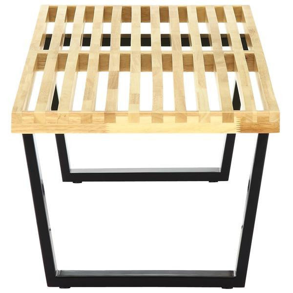 EdgeMod Slat 5' Bench In Dark Walnut