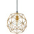 Modway Rarity Geometric Decagon-Shaped Brass Pendant Light | Pendant Lamps | Modishstore-3