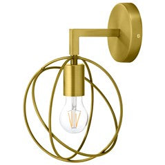 Modway Perimeter Brass Wall Sconce Light Fixture | Wall Lamps | Modishstore-2