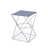 Vig Furniture Modrest Laser Contemporary Smoked Glass End Table | Modishstore | End Tables