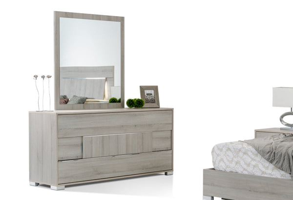 Vig Furniture Modrest Ethan Italian Modern Grey Dresser | Modishstore | Dressers