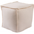 Surya Evelyn Cube Pouf - Solid - EVPF-001 | Poufs | Modishstore-5
