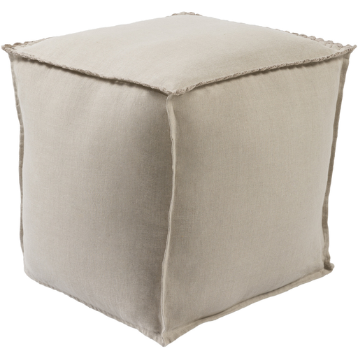 Surya Evelyn Cube Pouf - Solid - EVPF-001 | Poufs | Modishstore-6