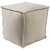 Surya Evelyn Cube Pouf - Solid - EVPF-001 | Poufs | Modishstore-6