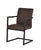 Vig Furniture Modrest Marta Modern Brown Leatherette Dining Chair (Set of 2) | Modishstore | Dining Chairs