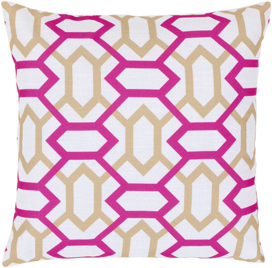 Surya Pastel Lattice Pillow | Pillows | Modishstore-3