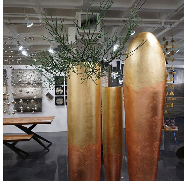 Gold Leaf Design Group Aya Floor Sculpture | Sculptures | Modishstore-4