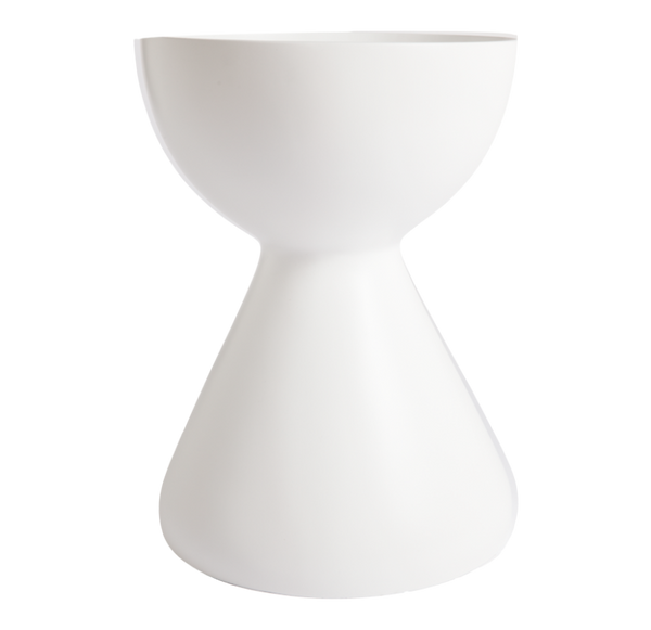 Fiberglass Cone With Bowl-Gold Leaf Design Group | Planters, Troughs & Cachepots | Modishstore-2