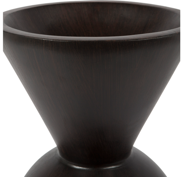 Fiberglass Geo Tri- Gold Leaf Design Group | Planters, Troughs & Cachepots | Modishstore-2