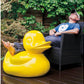 Gold Leaf Design Group Fiberglass Duck, Large | Sculptures | Modishstore-6