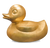 Gold Leaf Design Group Fiberglass Duck | Sculptures | Modishstore-3