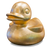 Gold Leaf Design Group Fiberglass Duck | Sculptures | Modishstore