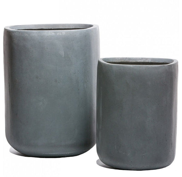 Gold Leaf Design Group Tombo Grey Planter - Set Of 2 | Planters, Troughs & Cachepots | Modishstore-3