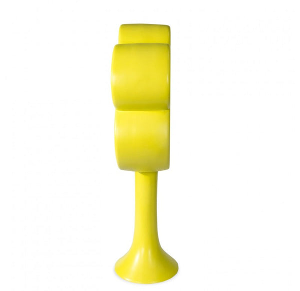 Flower Power Sculpture, Yellow by Gold Leaf Design Group | Sculptures | Modishstore-5