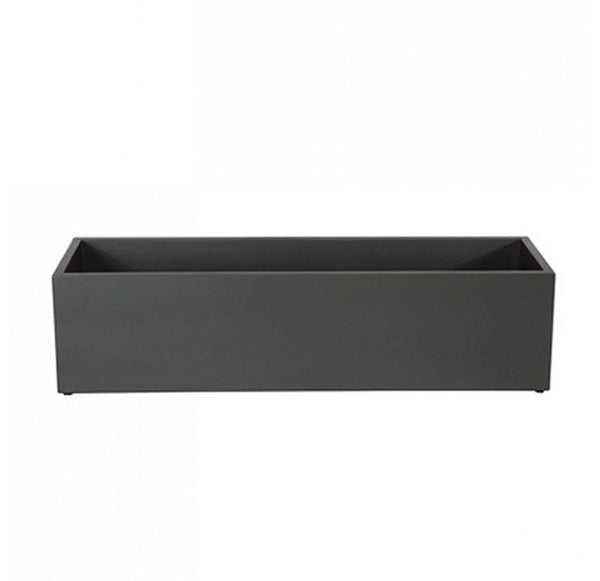 Linear Planter, Pewter, 48