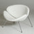Vig Furniture Modrest Anais Contemporary White Leatherette Accent Chair | Modishstore | Accent Chairs