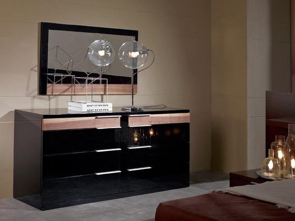 Vig Furniture Alaska Black Mirror | Modishstore | Mirrors