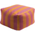 Surya Finn Cube Pouf - Stripes - FNPF-001 | Poufs | Modishstore-2