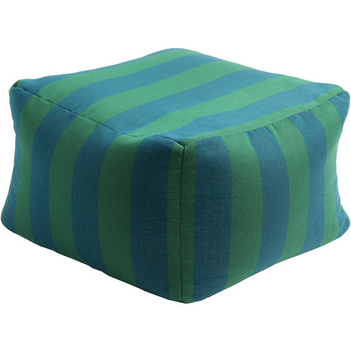 Surya Finn Cube Pouf - Stripes - FNPF-001 | Poufs | Modishstore-3