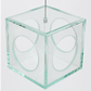 Gold Leaf Design Group Hanging Glass Cube - Set of 4 | Outdoor Decor | Modishstore-2