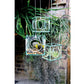 Gold Leaf Design Group Hanging Glass Cube - Set of 4 | Outdoor Decor | Modishstore