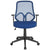 Salerno Series High Back Navy Mesh Office Chair With Arms By Flash Furniture | Office Chairs | Modishstore - 4
