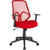 Salerno Series High Back Red Mesh Office Chair With Arms By Flash Furniture | Office Chairs | Modishstore