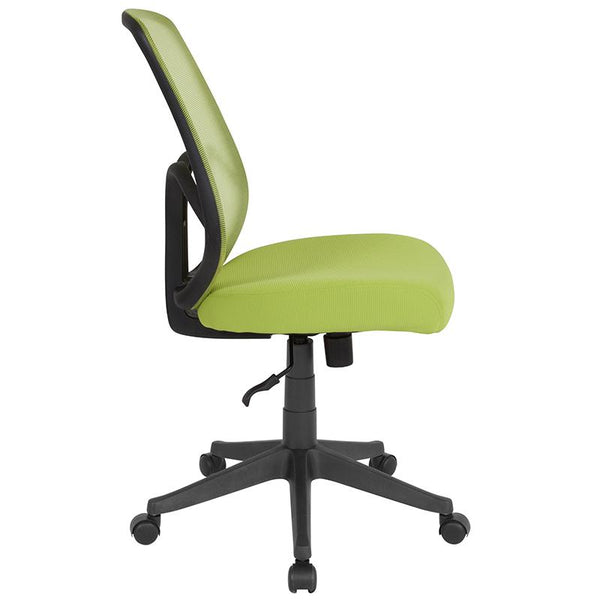 Salerno Series High Back Green Mesh Office Chair By Flash Furniture | Office Chairs | Modishstore - 2
