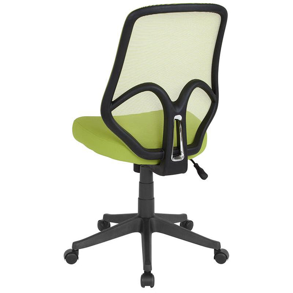 Salerno Series High Back Green Mesh Office Chair By Flash Furniture | Office Chairs | Modishstore - 3