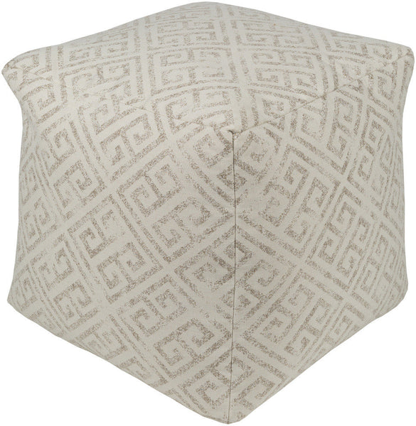 Surya Geonna Pouf  - Geometric - GOPF-001 | Poufs | Modishstore