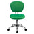 Mid-Back Bright Green Mesh Padded Swivel Task Office Chair With Chrome Base By Flash Furniture | Office Chairs | Modishstore - 4