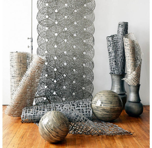 Handmade Paper, 'Weave' by Gold Leaf Design Group | Wall Decor | Modishstore-3