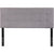 Bedford Tufted Upholstered Full Size Headboard In Light Gray Fabric By Flash Furniture | Headboards | Modishstore - 2