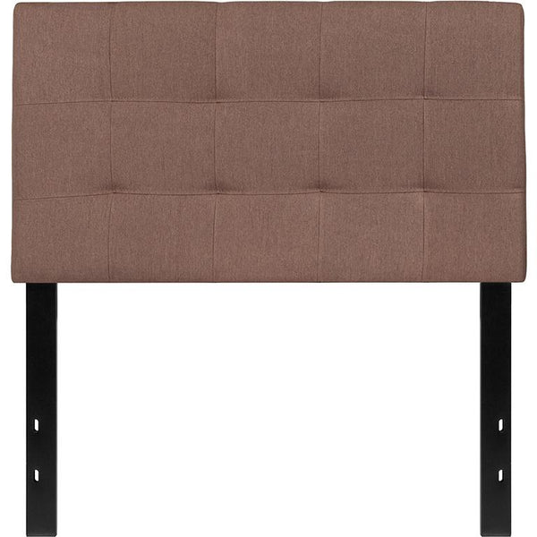 Bedford Tufted Upholstered Twin Size Headboard In Camel Fabric By Flash Furniture | Headboards | Modishstore - 2
