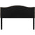 Lexington Upholstered Queen Size Headboard With Accent Nail Trim In Black Fabric By Flash Furniture | Headboards | Modishstore - 2